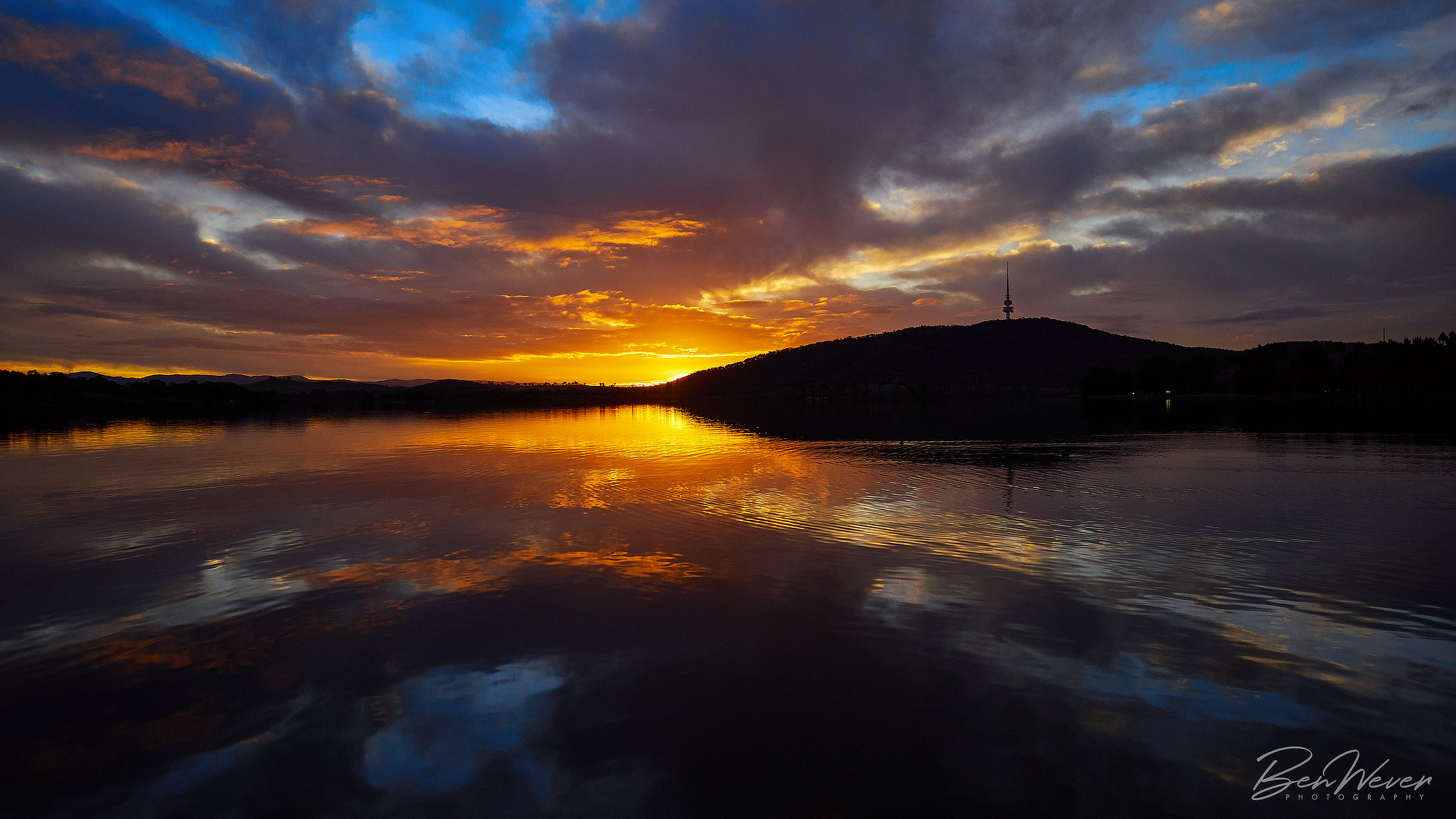 Lake Burley Griffin Sunset