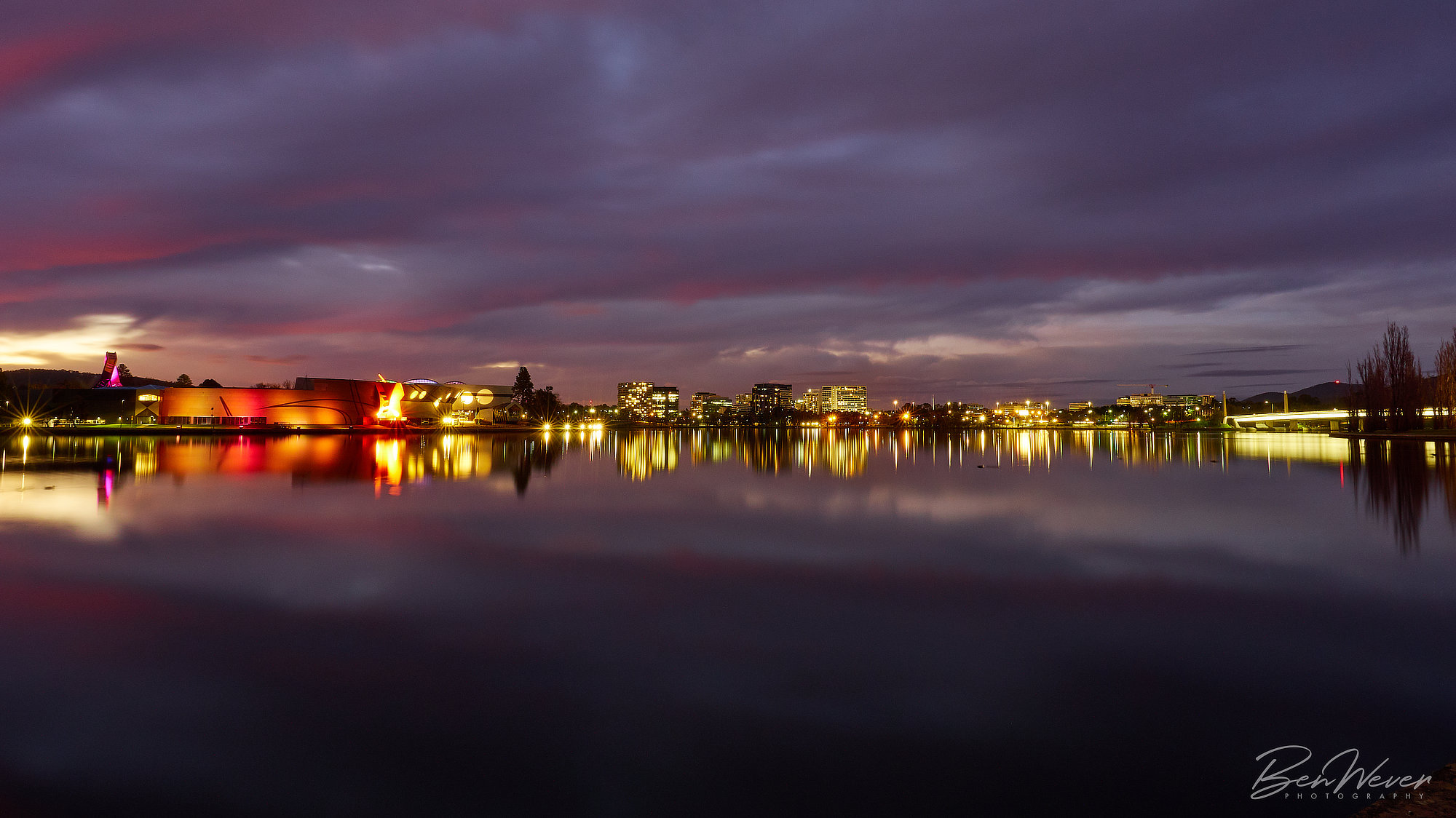 Lake Burley Griffin Sunset