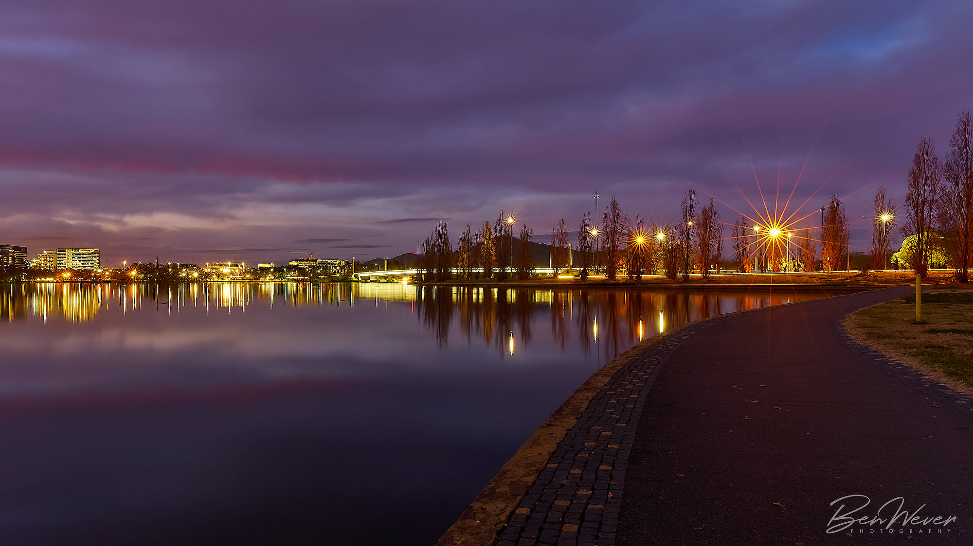 Lake Burley Griffin Sunset