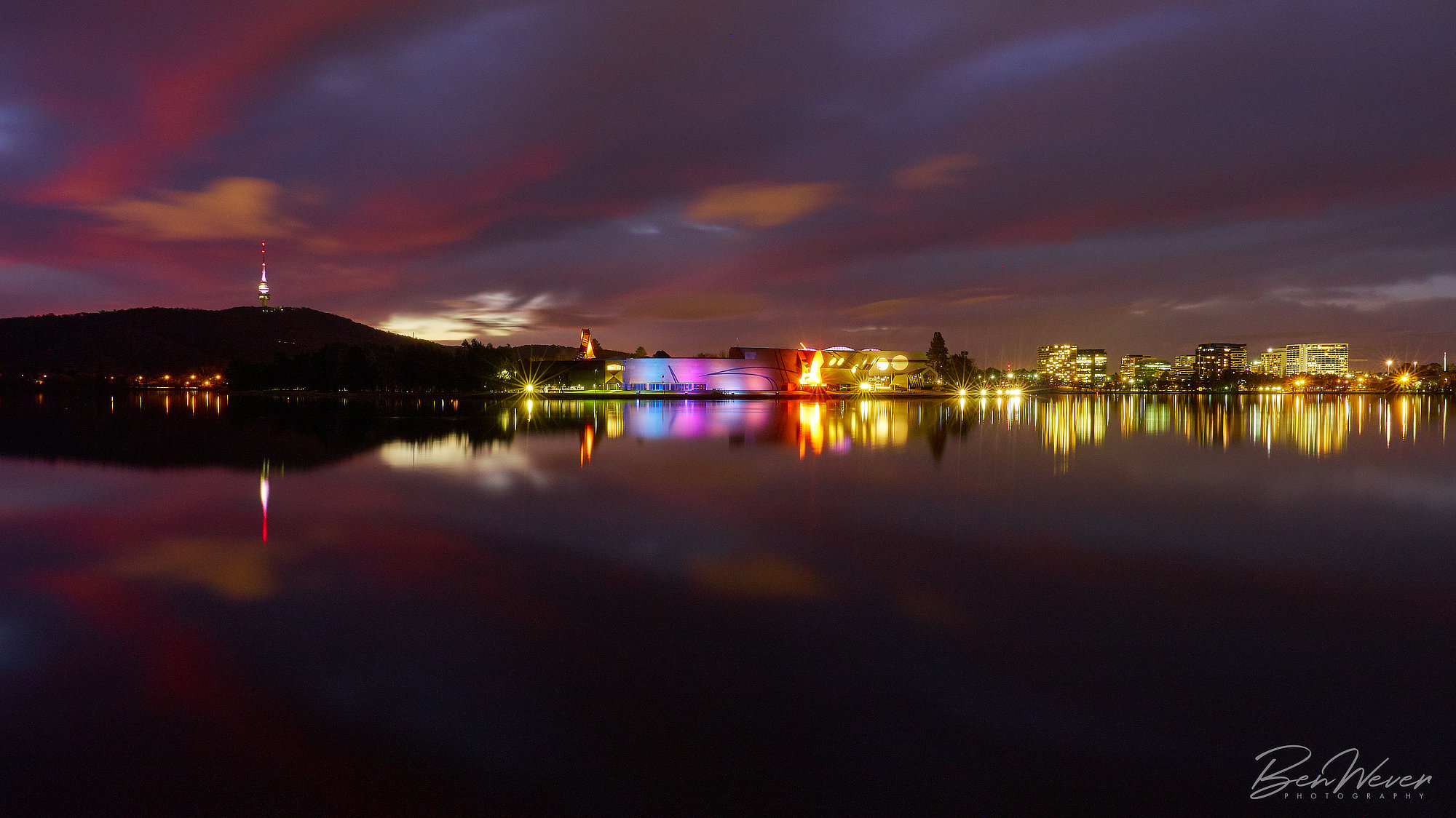 Lake Burley Griffin Sunset
